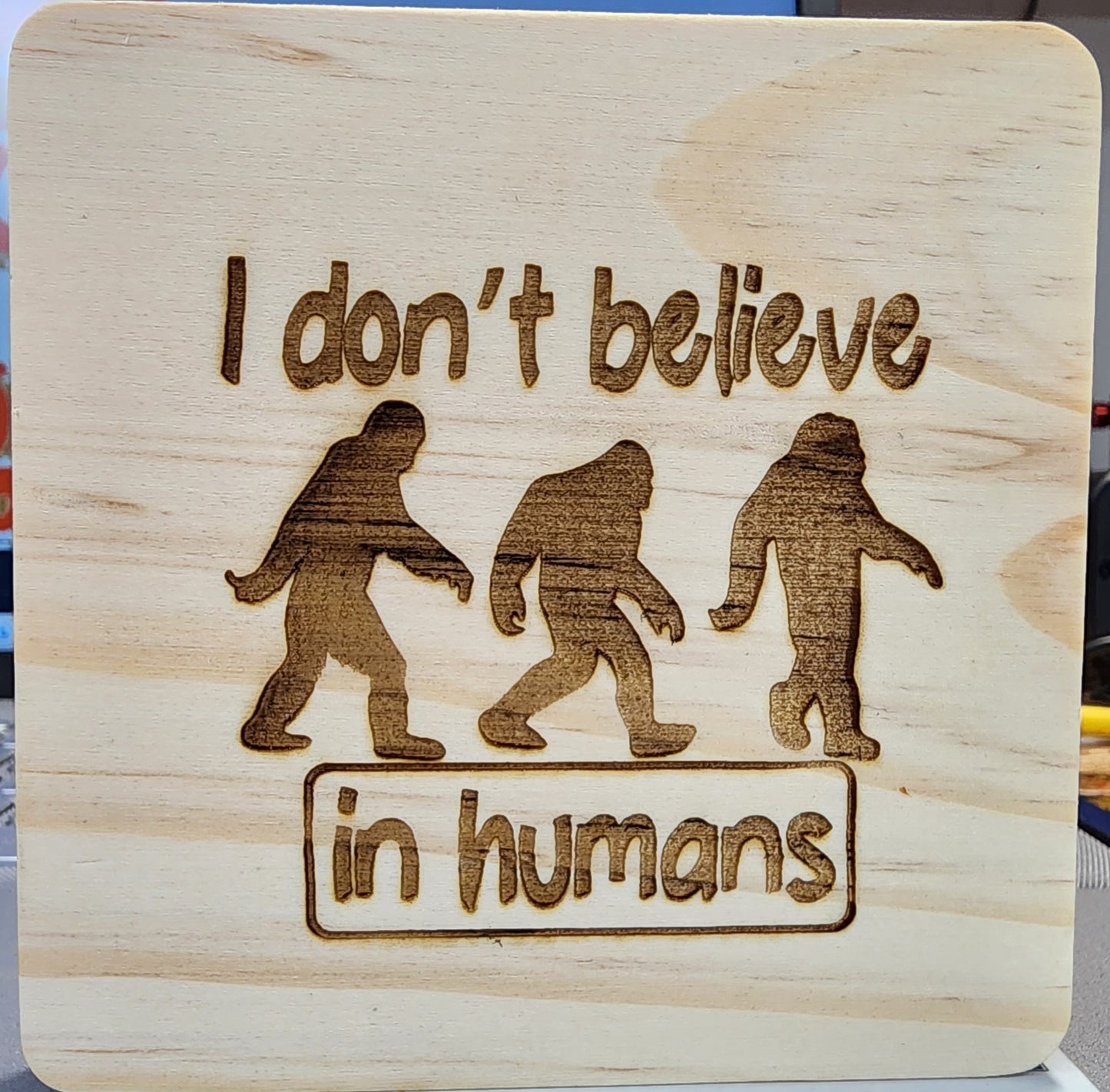Bigfoot Coasters