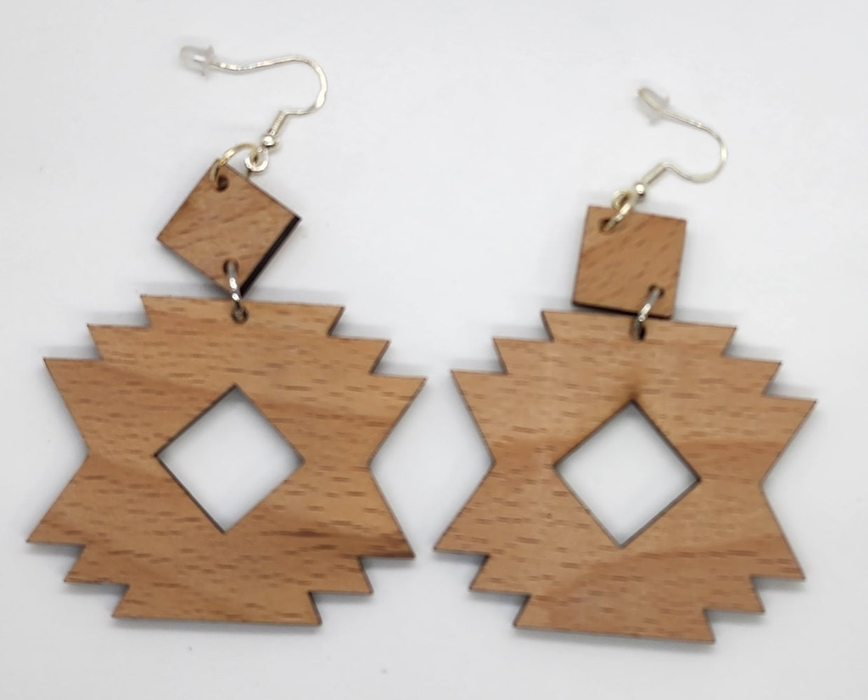 Aztec Style 3 - Hook Earrings
