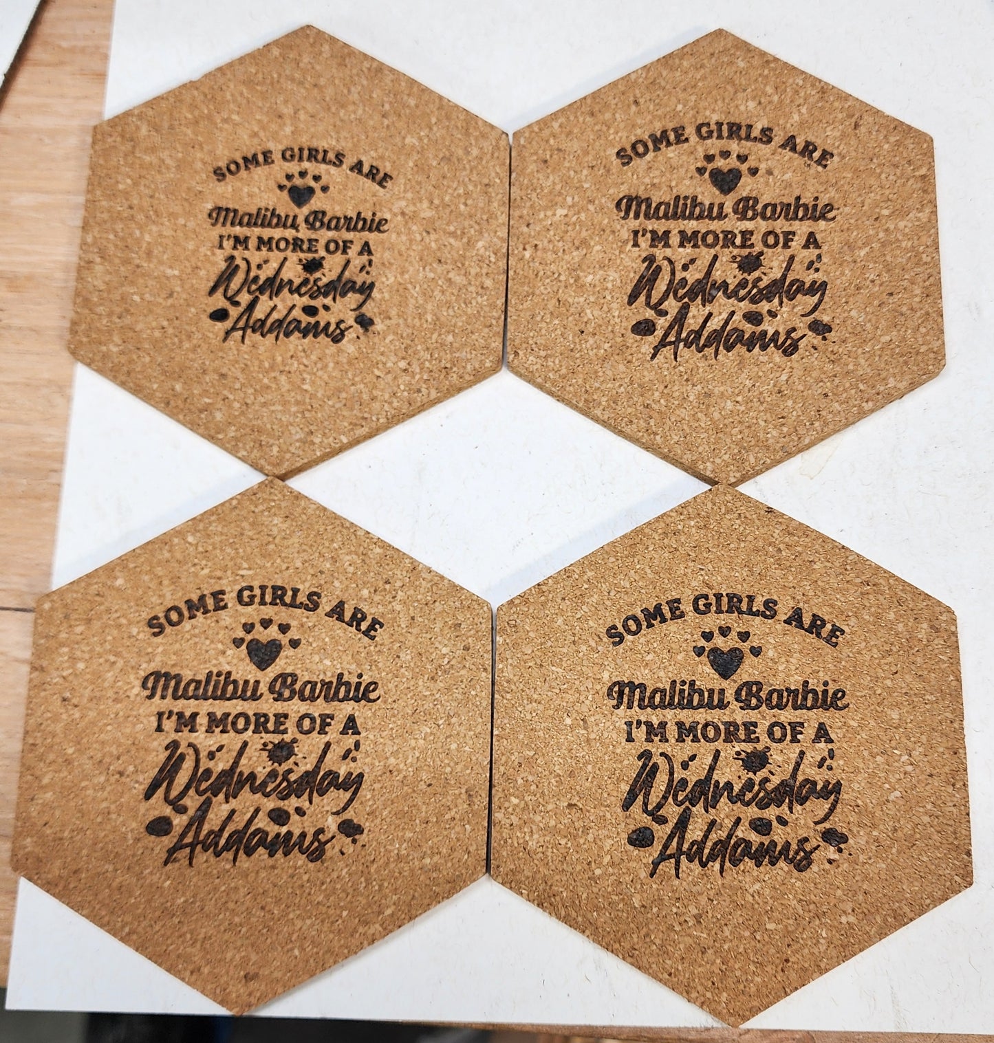 Cork Coaster Design 7