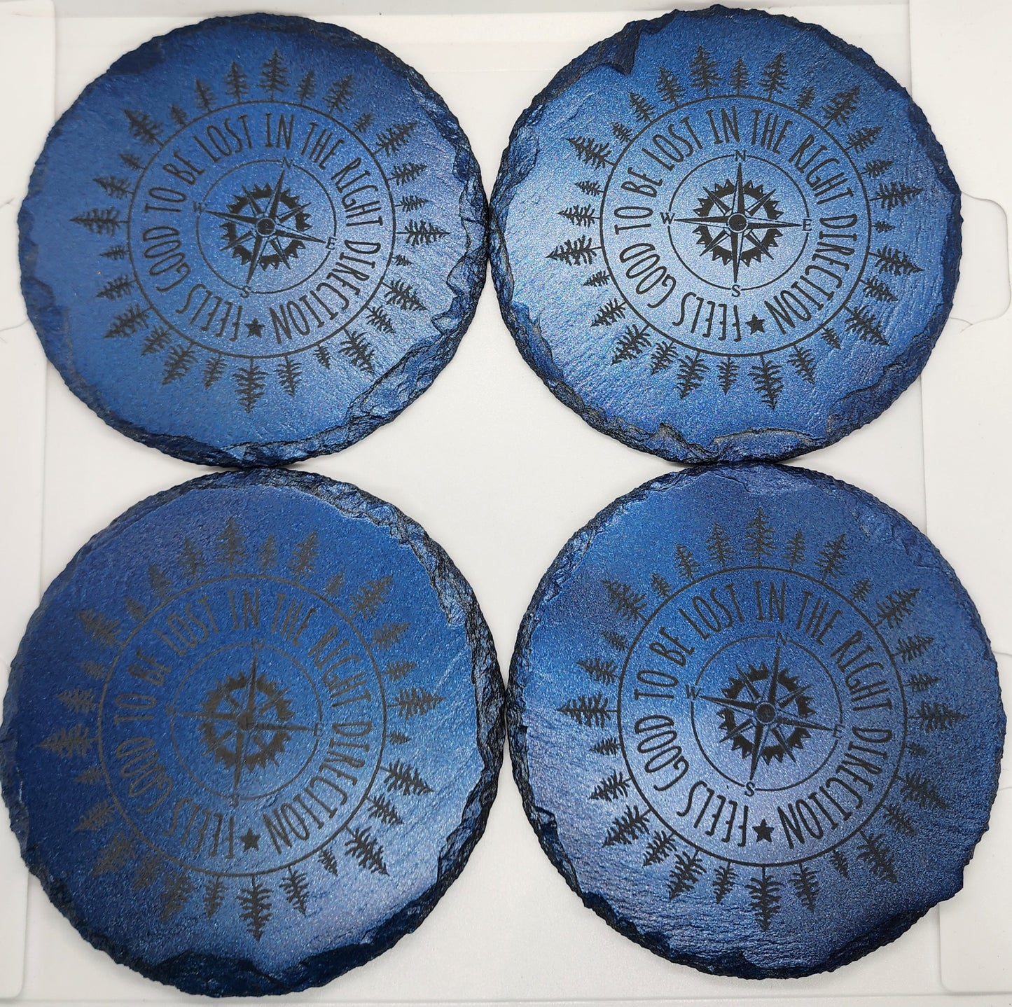 Outdoors Slate Coasters