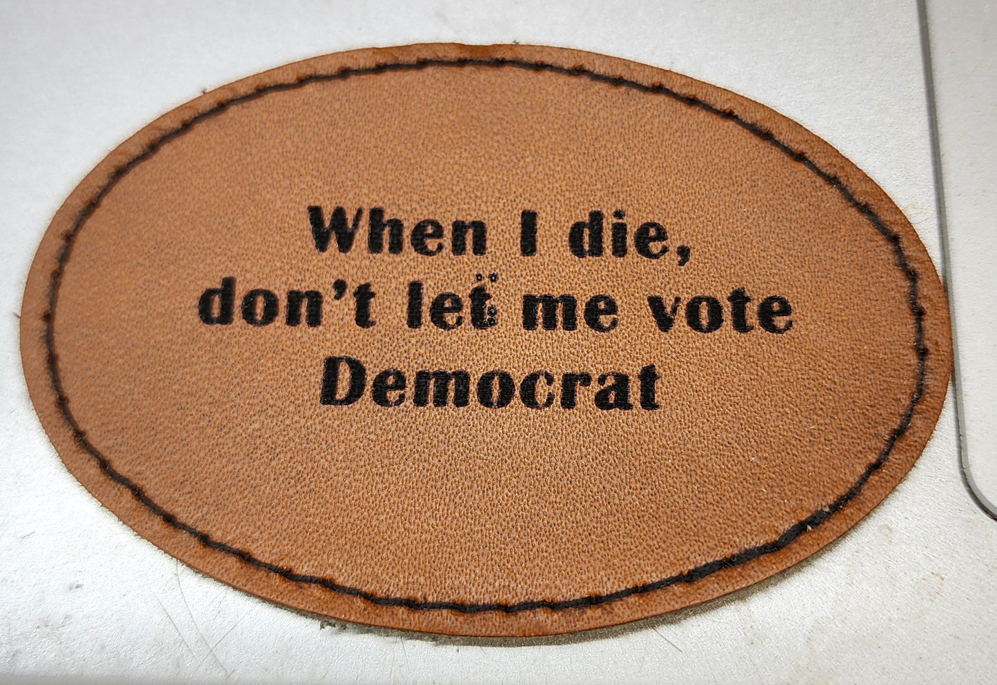 Leather Hat Patches