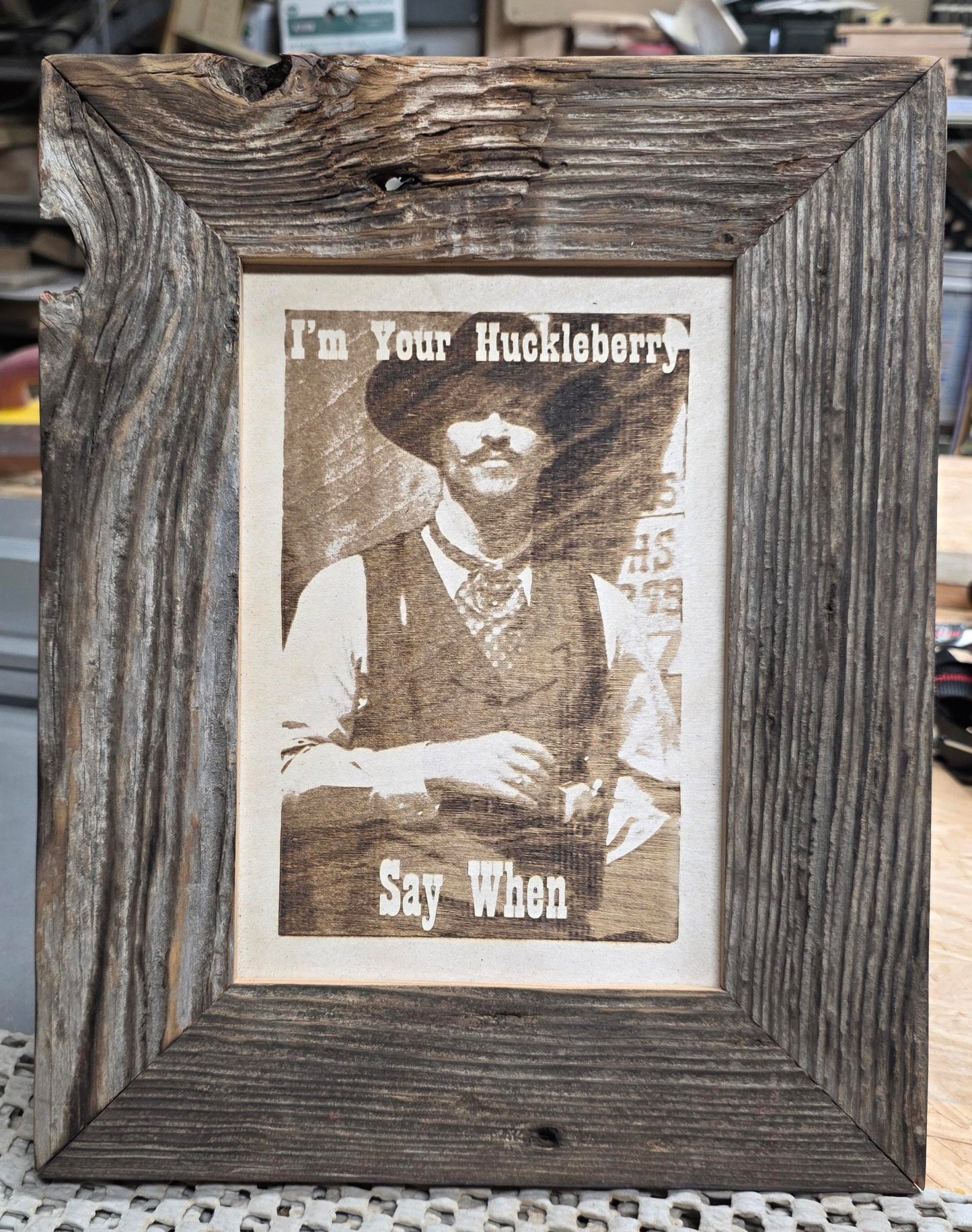 11 x 14 Framed Doc Holiday Picture