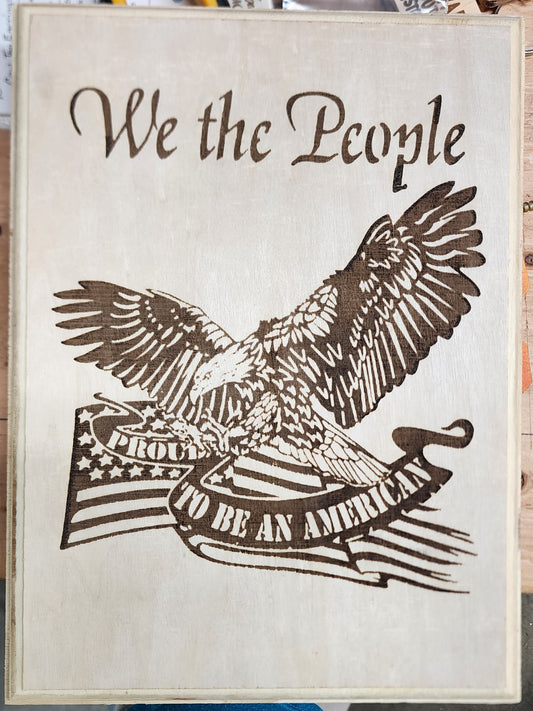 We The People 1 - Plaque