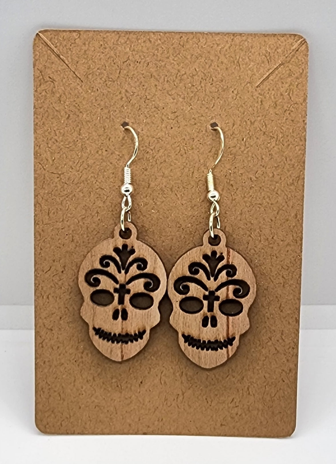 Sugar Skull Style 4 - Hook Earrings