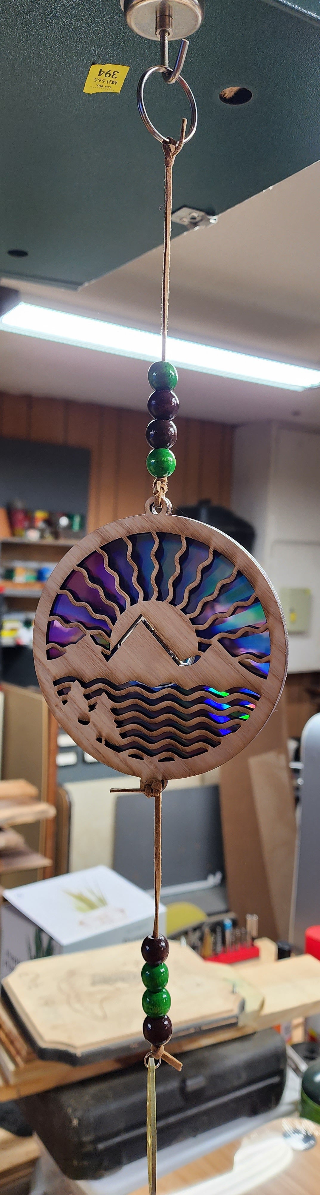 Mountain Scene Suncatcher