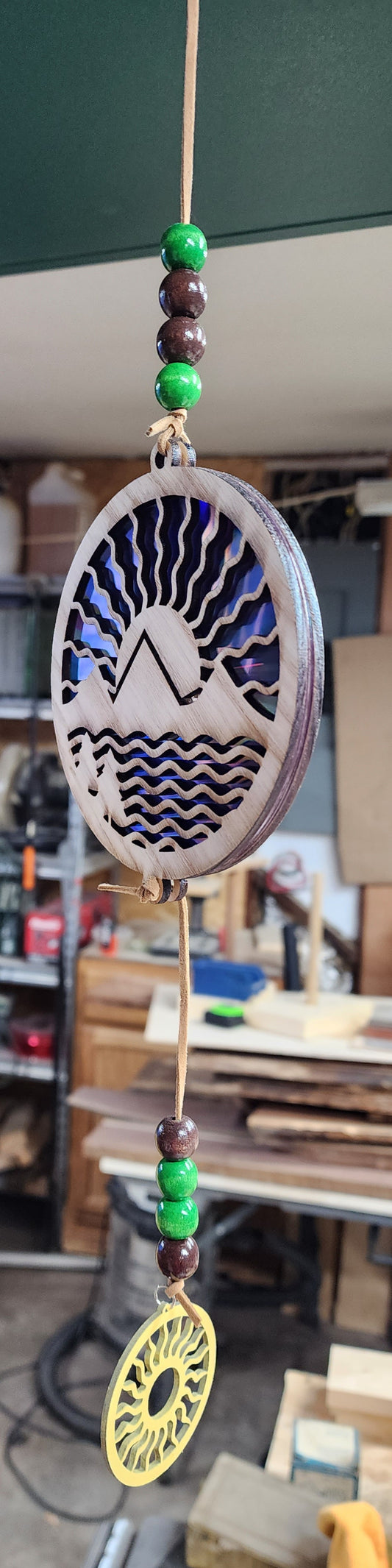 Mountain Scene Suncatcher