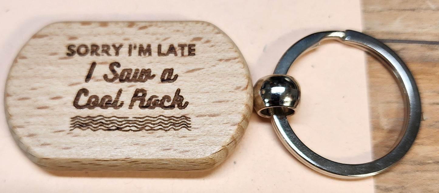 Cool Rock Keychain